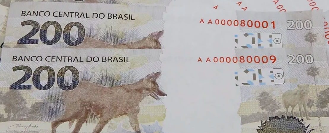 Porque caiu a circulação da nota de R$200,00?