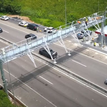 Passagens pelo pedágio free flow poderão ser consultadas pelo app CNH do Brasil